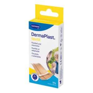 Dermaplast Textil Schnellverband 4 x 10 cm 10 Stück
