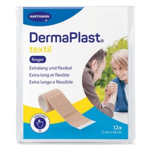 Dermaplast Textil Fingerverband 2 x 16 cm 12 Stück