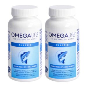 Omega-Life Classic Kapseln 500 mg 2x 120 Stück