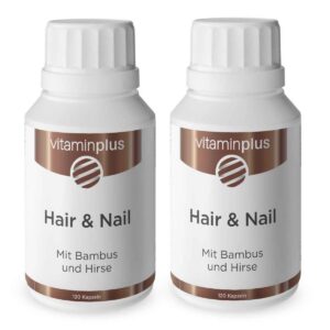 Vitaminplus Hair & Nail Kapseln 2x 120 Stück