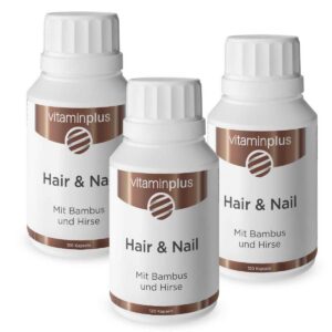 Vitaminplus Hair & Nail Kapseln 3x 120 Stück