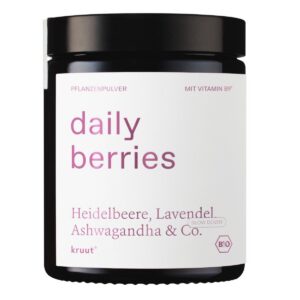 kruut Wildkräuterpulver Daily Berries 75 g