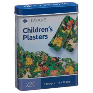 Livsane Kinderpflaster Jungle Animals 20 Stück
