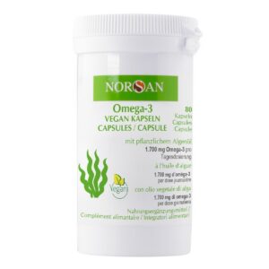NORSAN Omega-3 Kapseln vegan 80 Stück