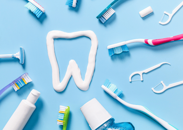 Zahnpflegeprodukte für die tägliche Mund- und Zahnhygiene