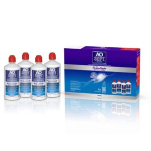 Aosept Plus Liquid mit HydraGlyde 4x 360 ml