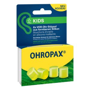 Ohropax Ohrstöpsel Silicon Kids 8 Stück