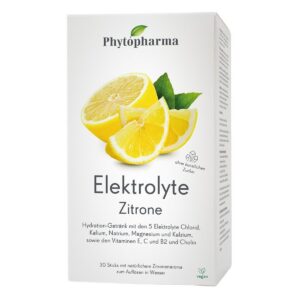 Phytopharma Elektrolyten Sticks 30 Stück Zitrone