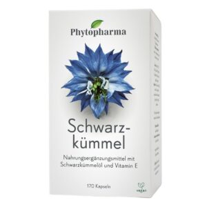Phytopharma Schwarzkümmelöl Kapseln 170 Stück
