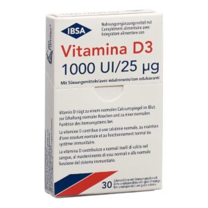 Vitamina D3 Schmelzfilm 1000 I.U. 30 Stück