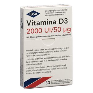 Vitamina D3 Schmelzfilm 2000 I.U. 30 Stück