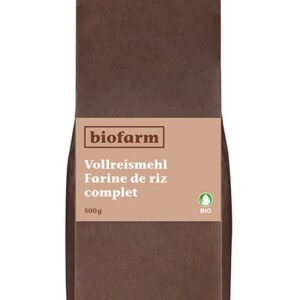 Biofarm Reismehl Knospe Beutel 500 g