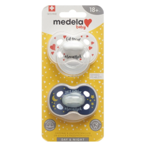 MEDELA Baby Nuggi Day&Night 18+ 2 Stück