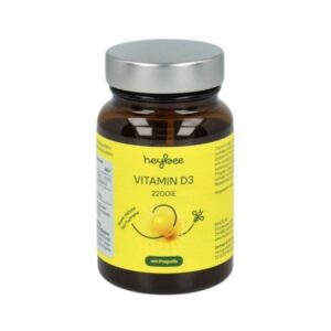Heybee Vitamin D3 2200 IE + Propolis Kapseln 60 Stück