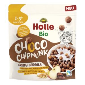 Holle Crispy Cereals Choco Chipmunk 125 g