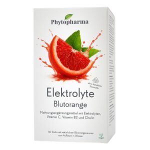 Phytopharma Elektrolyten Sticks 30 Stück Blutorange