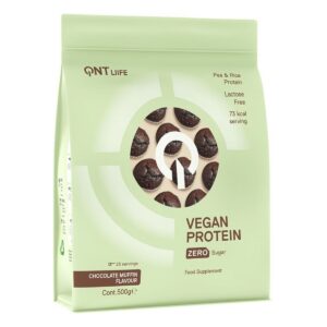 QNT Vegan Protein Zero Sugar 500 g Chocolate Muffin