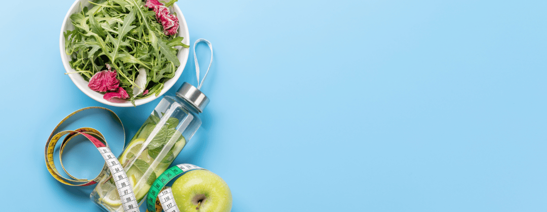 Gewichtabnahme durch gesunde Ernährung und Sport