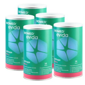 Biomed Evida InShape Pulver Berry 5x 420 g ohne Shaker