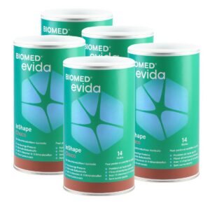 Biomed Evida InShape Pulver Choco 5x 420 g ohne Shaker