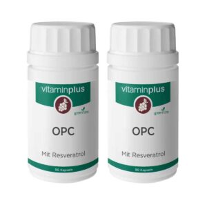 Vitaminplus OPC & Resveratrol Kapseln 2x 90 Stück