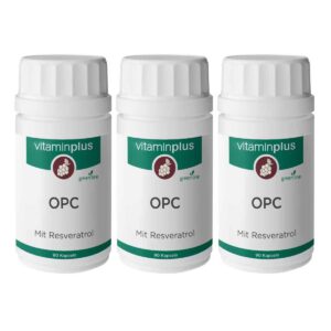 Vitaminplus OPC & Resveratrol Kapseln 3x 90 Stück