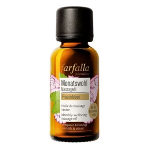 Farfalla Frauenleben Monatswohl Massageöl Muskateller 30 ml