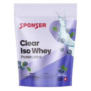 Sponser Clear Iso Whey Blueberry 450 g