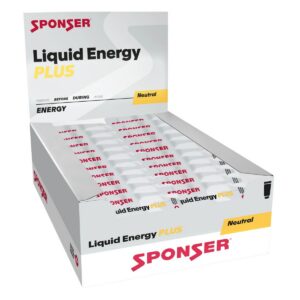 Sponser Liquid Energy Plus mit Koffein 35 g Display