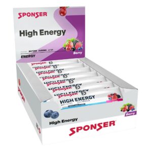 Sponser High Energy Bar Berry 30x 45 g Display