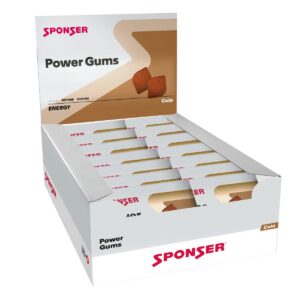Sponser Power Gums Cola Beutel 20x 75 g Display