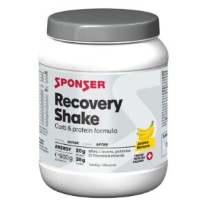 Sponser Recovery Shake Pulver 900 g Banane