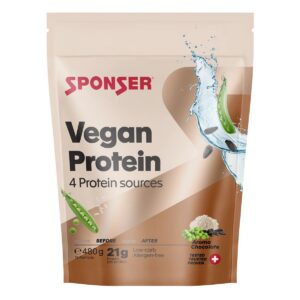 Sponser Vegan Protein Pulver 480 g Chocolate