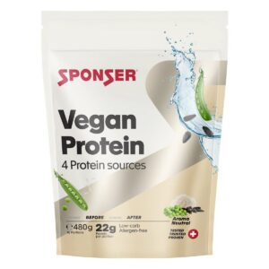 Sponser Vegan Protein Pulver 480 g Neutral