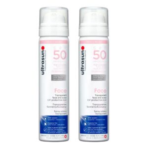 Ultrasun Face & Scalp UV Protection Mist SPF 50 2x 75 ml