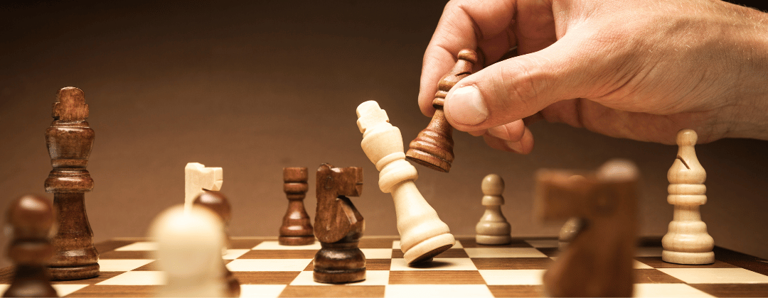 Schachspielen kann eine Möglichkeit sein, das Gehirn geistig aktiv zu halten.