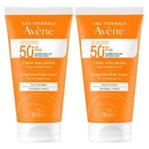 Avène Sun Sonnencreme ohne Duft SPF50+ 2x 50 ml