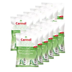 Carmol Hals-Bonbons ohne Zucker 12 Beutel 75 g