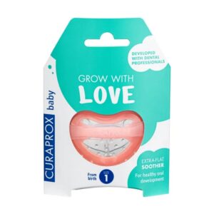 Curaprox Baby Schnuller Grösse 1 coral