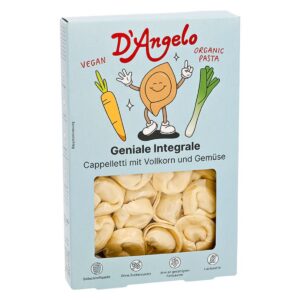 D`Angelo Pasta Cappellitti Gemüse Vollkorn Bio 250 g