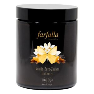 Farfalla Aroma-Duftkerze Vanilla-Zimt-Zauber