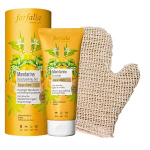 Farfalla Duschpeeling-Set Mandarine