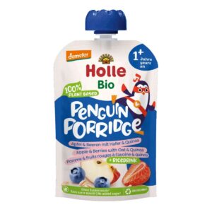 Holle Penguin Porridge Apfel Beeren mit Hafer Quinoa 110 g