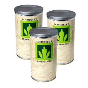 Schindeles Mineralien Pulver 3x 400 g