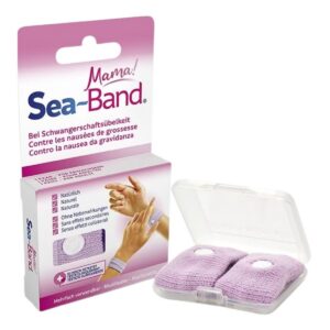 Sea-Band Mama Akupressurband pink für Schwangere 1 Paar