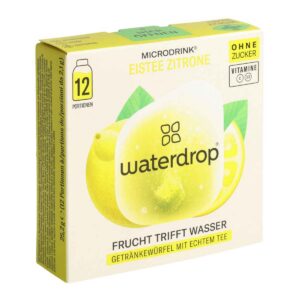 waterdrop Eistee Zitrone ohne Zucker Box 12 Portionen