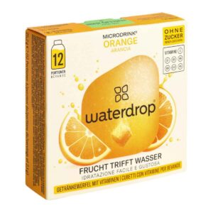waterdrop Orange ohne Zucker Box 12 Portionen