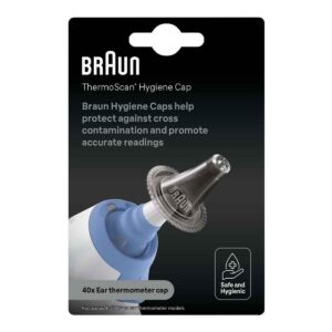 BRAUN ThermoScan Ersatz-Schutzkappen LF40EULA 40 Stück