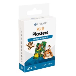 Livsane Kinderpflaster wasserfest 20 Stück