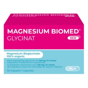 Magnesium Biomed Glycinat Kapseln 125 mg 60 Stück